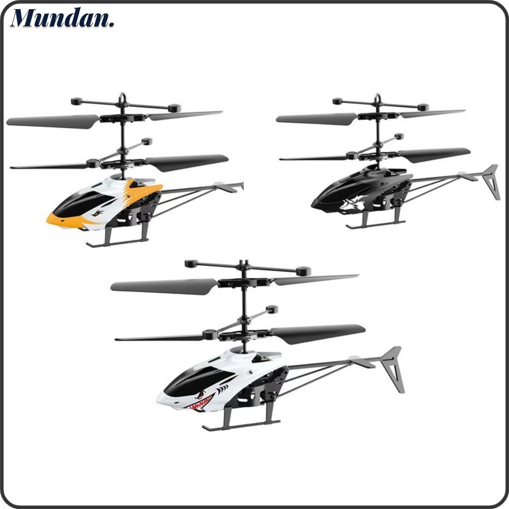 MUNDAN RC Helicopters, USB Charging Plastic Remote Control Plane, Mini ...