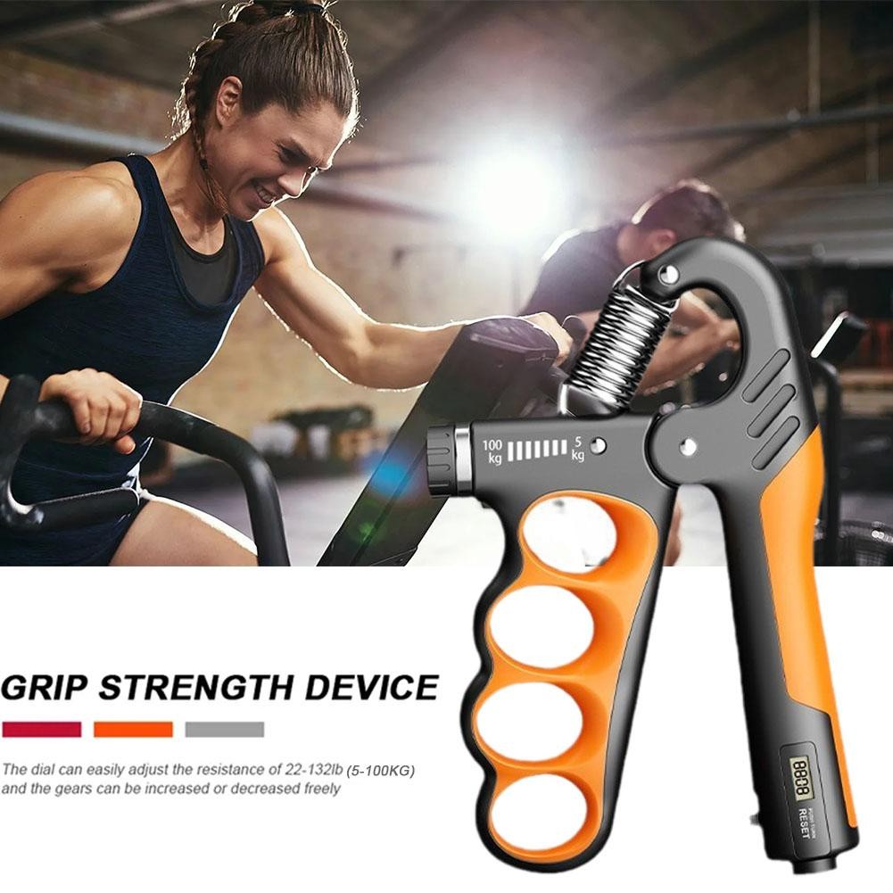 Hand Grippers Fitness Grip Finger Strength Wrist Power Exercise Z8n7 ...
