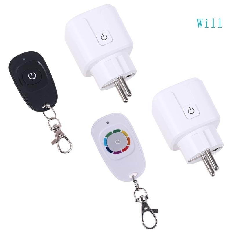 Will 433mhz RF Remote Control for Smart WiFi Power Socket Outlet with ...