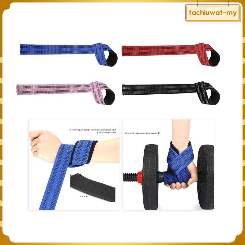 [TachiuwadcMY] Weight Lifting Strap Weightlifting Wrist Strap for