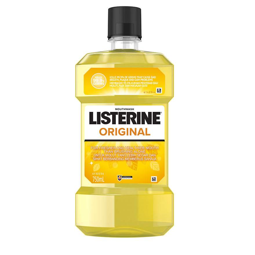 Listerine Original (750ml) | Shopee Malaysia