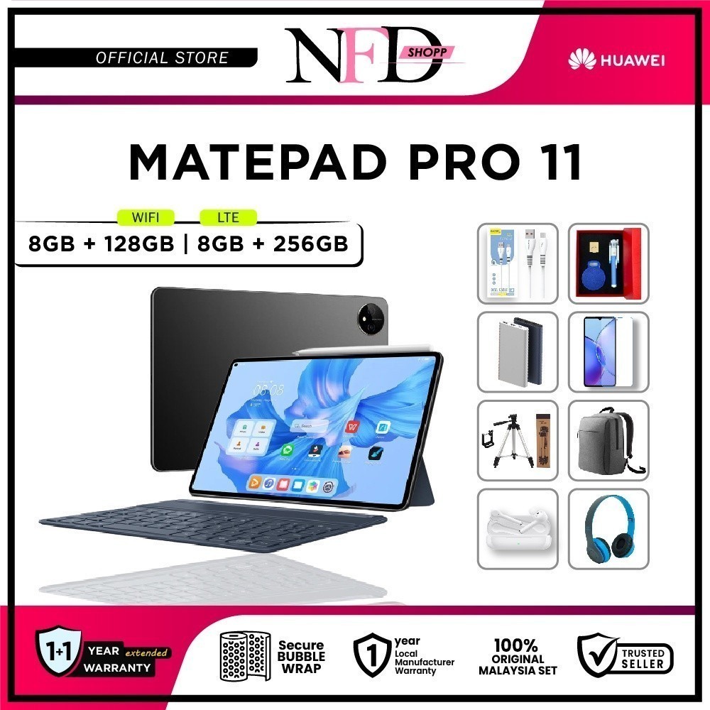 HUAWEI Matepad Pro 11 WIFI [8GB RAM 128GB ROM] - Original HUAWEI ...