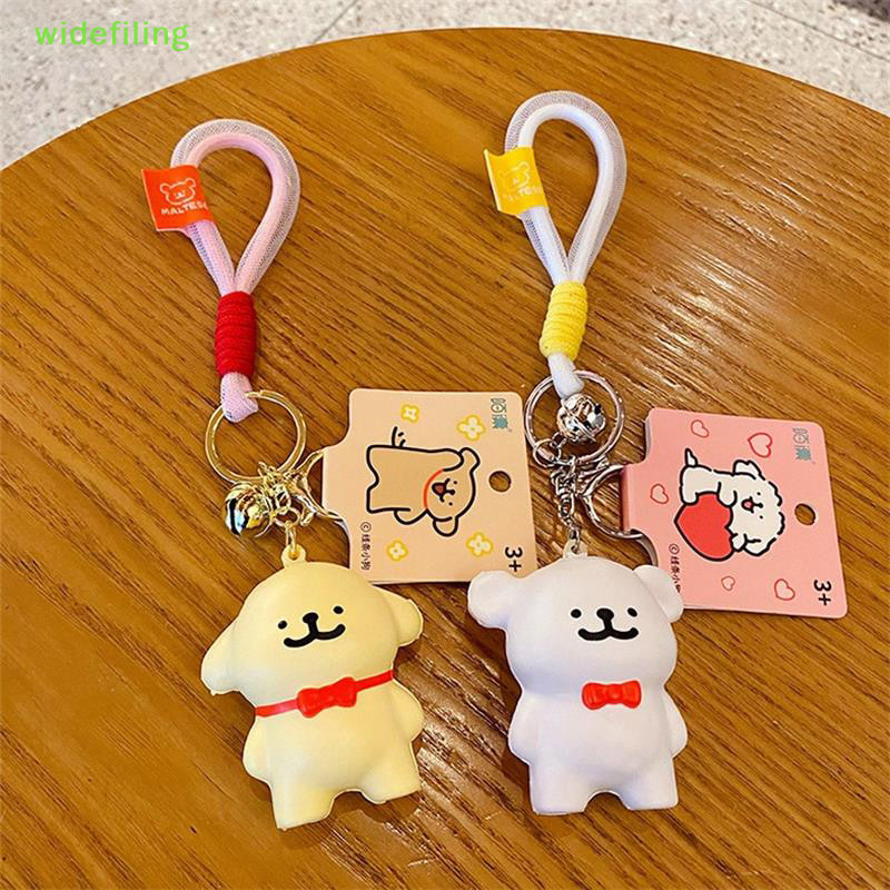widefiling Funny Cartoon Line Puppy Pinch Le Stress Relief Toy Keychain ...
