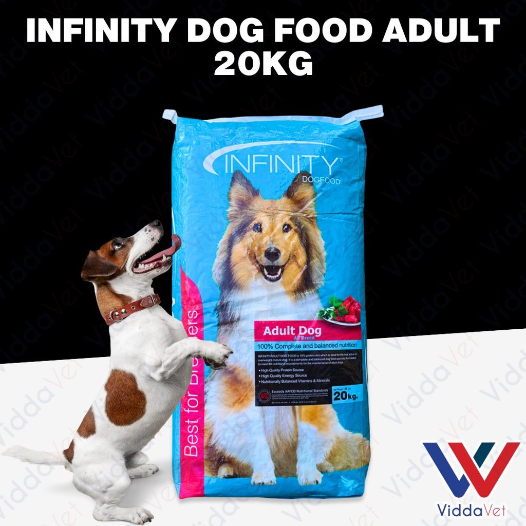 Pagkain ng alagang aso Salmon Flavor Infinity Adult Dog food 20kg for ...