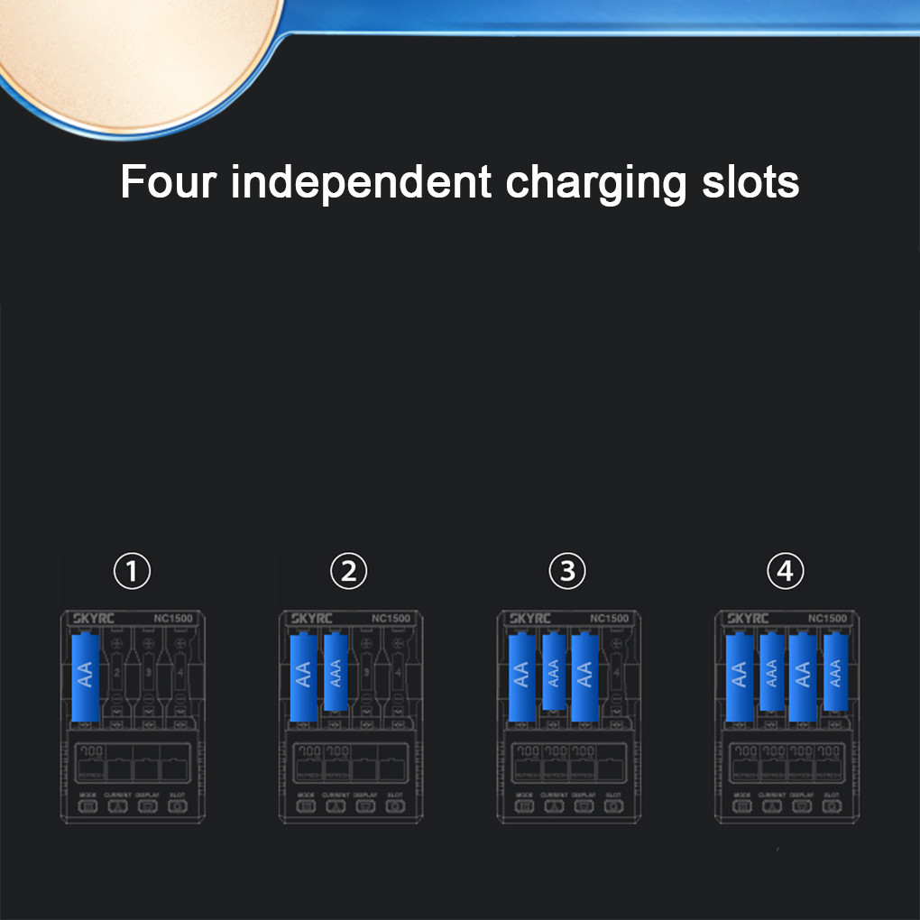 Efficient SkyRC NC1500 Charge Activate AA/AAA Batteries Extend Battery