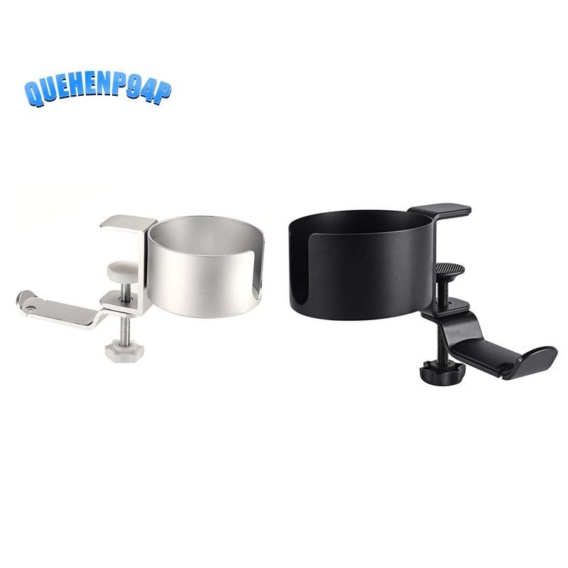 Desk Cup Holder, 2 in 1 Desk Cup Holder with Headphone Hanger, Anti ...