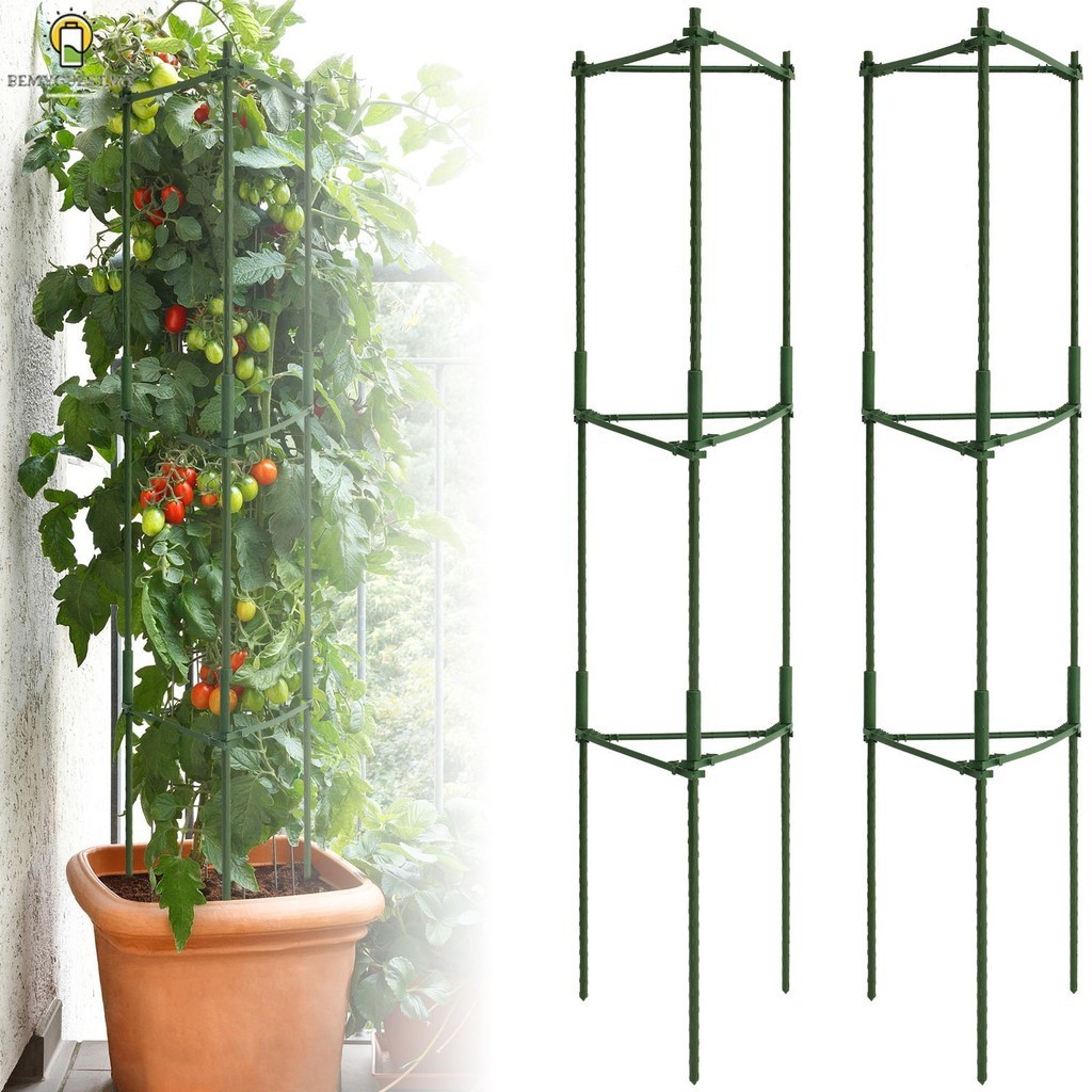 Tomato Cage Assembled Tomatoes Trellis Garden Tomato Plant Cage Sturdy