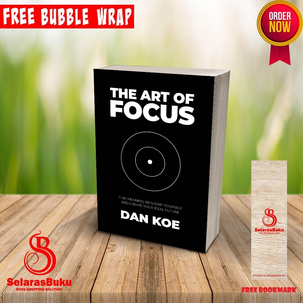 (ENGLISH) The Art of Focus by Dan Koe New Book | Shopee Malaysia