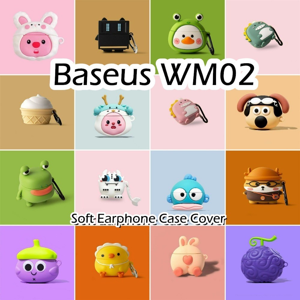 READY STOCK! For Baseus WM02 Case Cartoon Innovation Series Soft ...