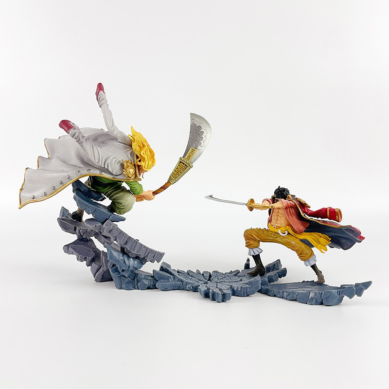 One Piece Whitebeard Confronts Gol D Model. Roger- Figure Whitebeard ...