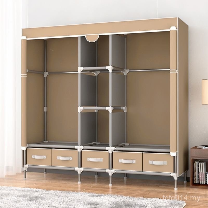 Simple Wardrobe Household Cloth Wardrobe Rental Room Dormitory Bedroom ...