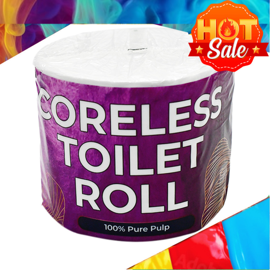 Tisu Tandas, Tisu Toilet, Excue Coreless Toilet Roll 4 Ply (9.5cm x 11 ...