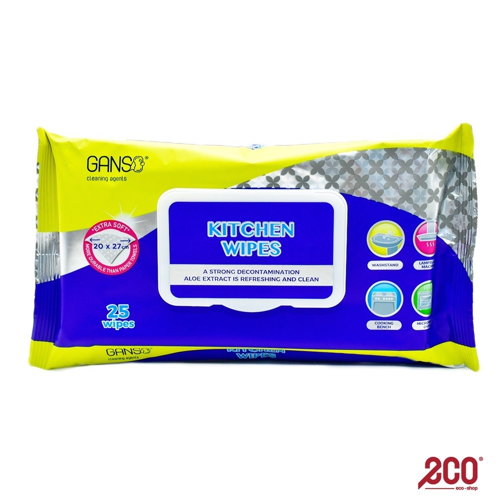 Ganso Kitchen Wipes (25 sheets/pack) ABL003T0204 Shopee Malaysia