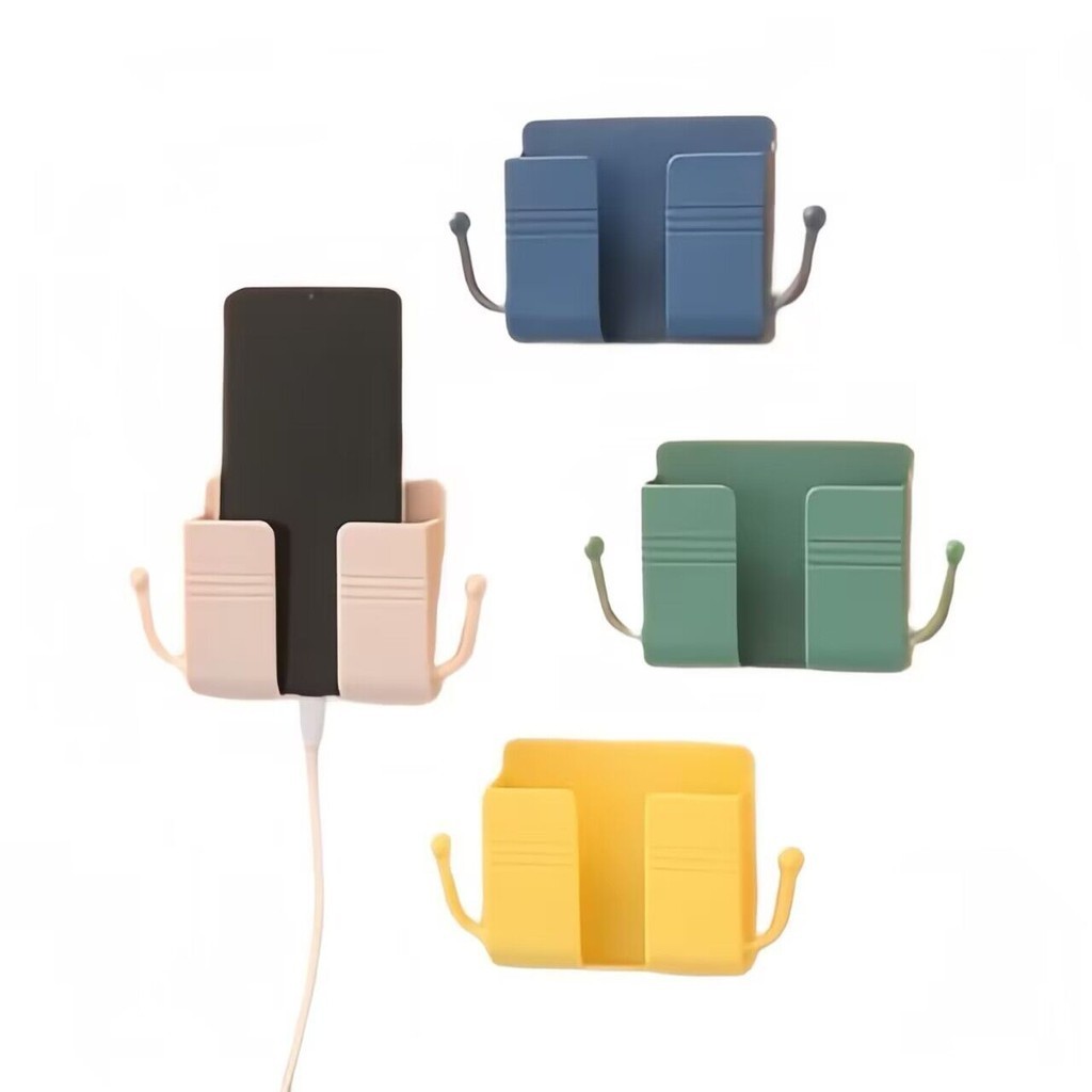 Wall-Mounted Remote Control Storage Rack/Mobile Phone/Hook Storage Box ...