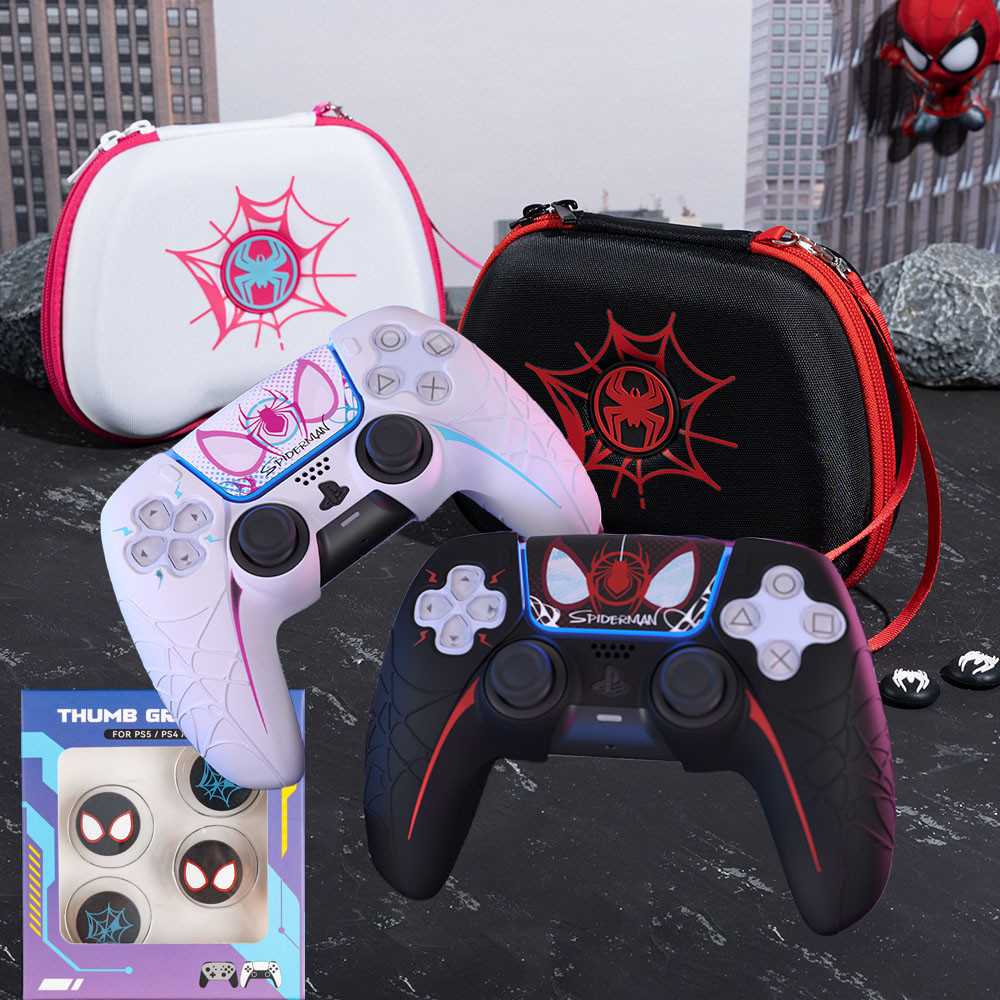 GeekShare PS5 Controller Skin Anti-Slip Silicone Skin Protective Cover ...
