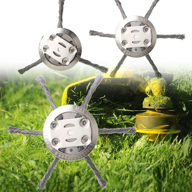 Grass Trimmer Head Grass Cutter Blade Metal Trimme Derusting Weeding ...