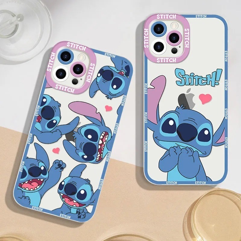 Stitch Angel Eye Silicone Phone Case OPPO A3S C1 A31 2020 A17 A78 5G A8 ...