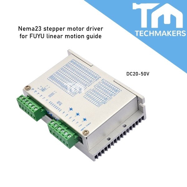 Nema 23 4.2A FUYU Linear Motion Guide Digital Stepper Motor Driver Controller CNC Engraving Machine 128 Microstep