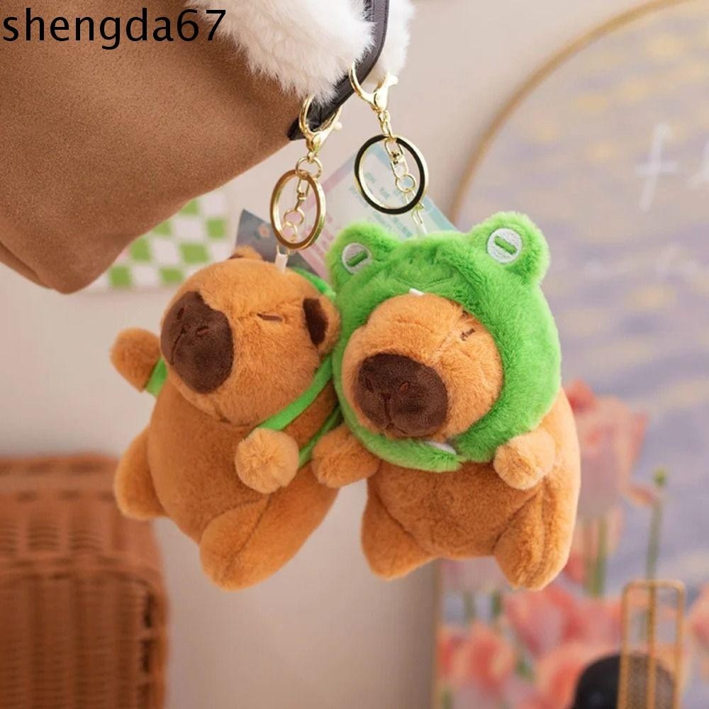 SHENGDA Anime Capibara Pendant, With Turtle Backpack Capybara Capybara ...
