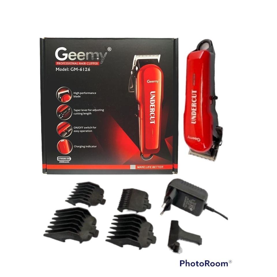 Geemy PROFESSIONAL HAIR CLIPPER Model: GM-6126 | Shopee Malaysia
