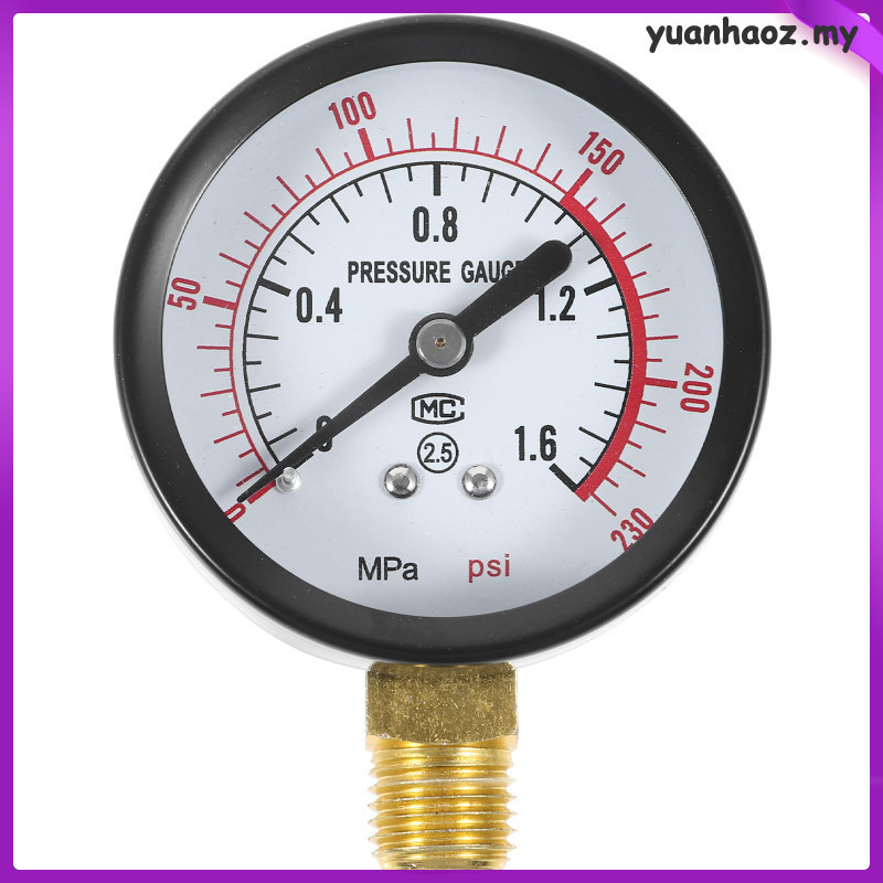 【in stock】 Air Pump No Fuel Pressure Meter Popcorn Machine Gauge Maker ...