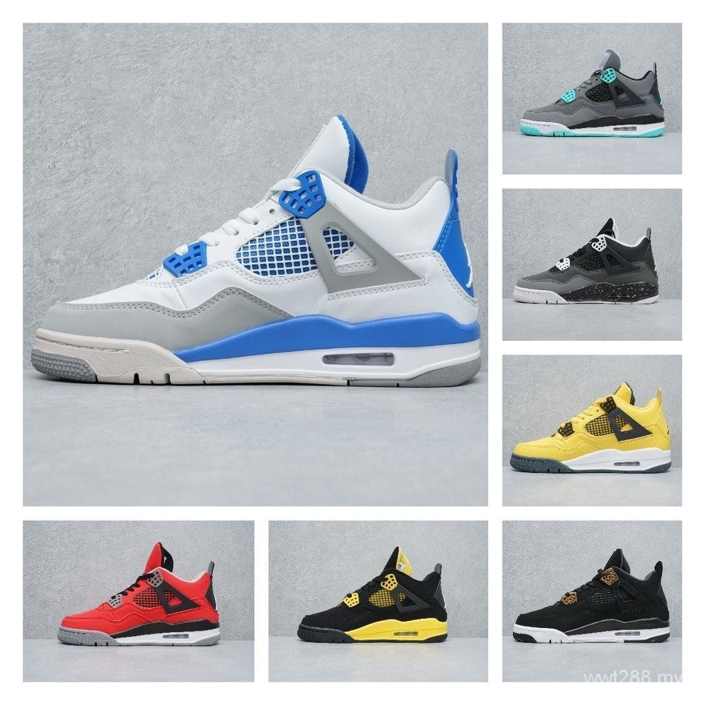 2024{JKYK} air jordan 4 classic versatile mid-top retro basketball ...