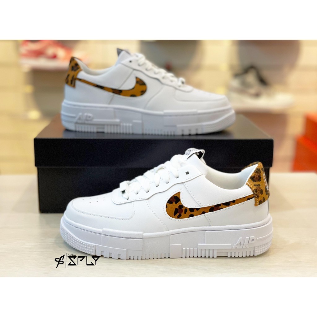 Real Shot Special Offer NIKE AIR FORCE 1 PIXEL Leopard Print