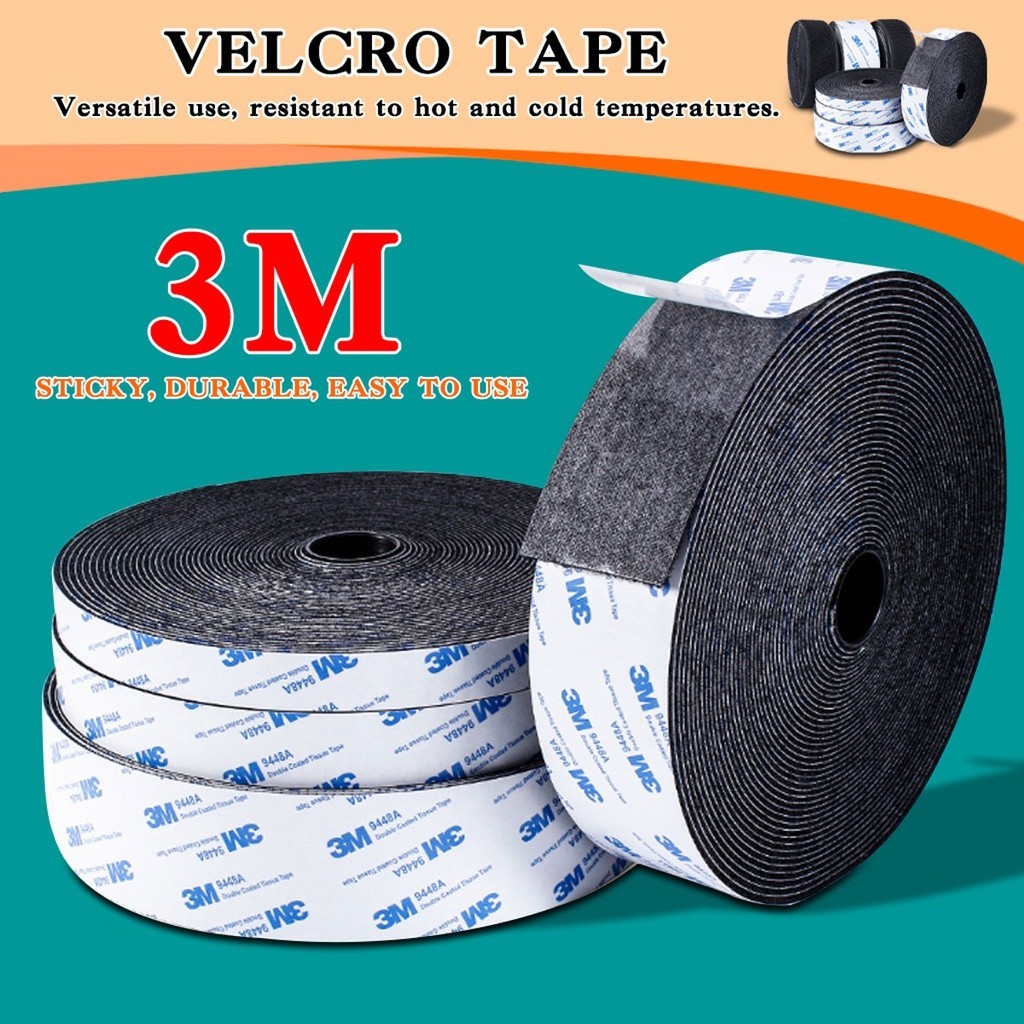 Heavy Duty Velcro Tape Self Adhesive Hook and Loop Tape Fastener Mosquito  Net Home Improvement Velcro Straps Tapes