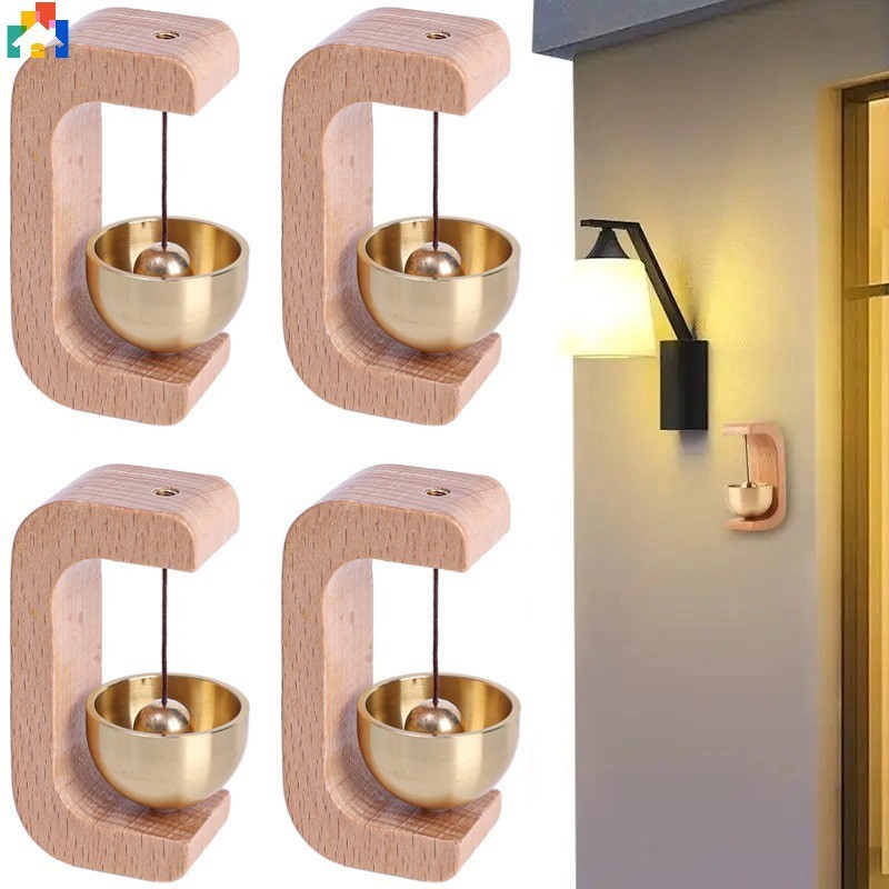 Creative Wooden Doorbell Wind Chimes Japanese Style Doorbells