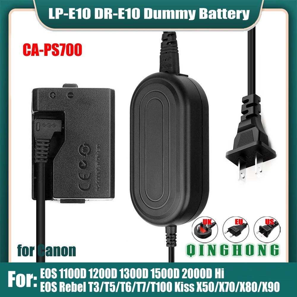 Lp E10 Lpe10 Dummy Battery Dr E10 Dc Coupler And Ack E10 Ca Ps700 Ac