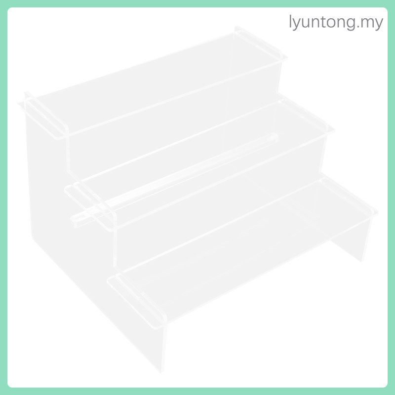 Cake Stand Cupcake Rectangular Display Shelf Dessert Holder Acrylic ...