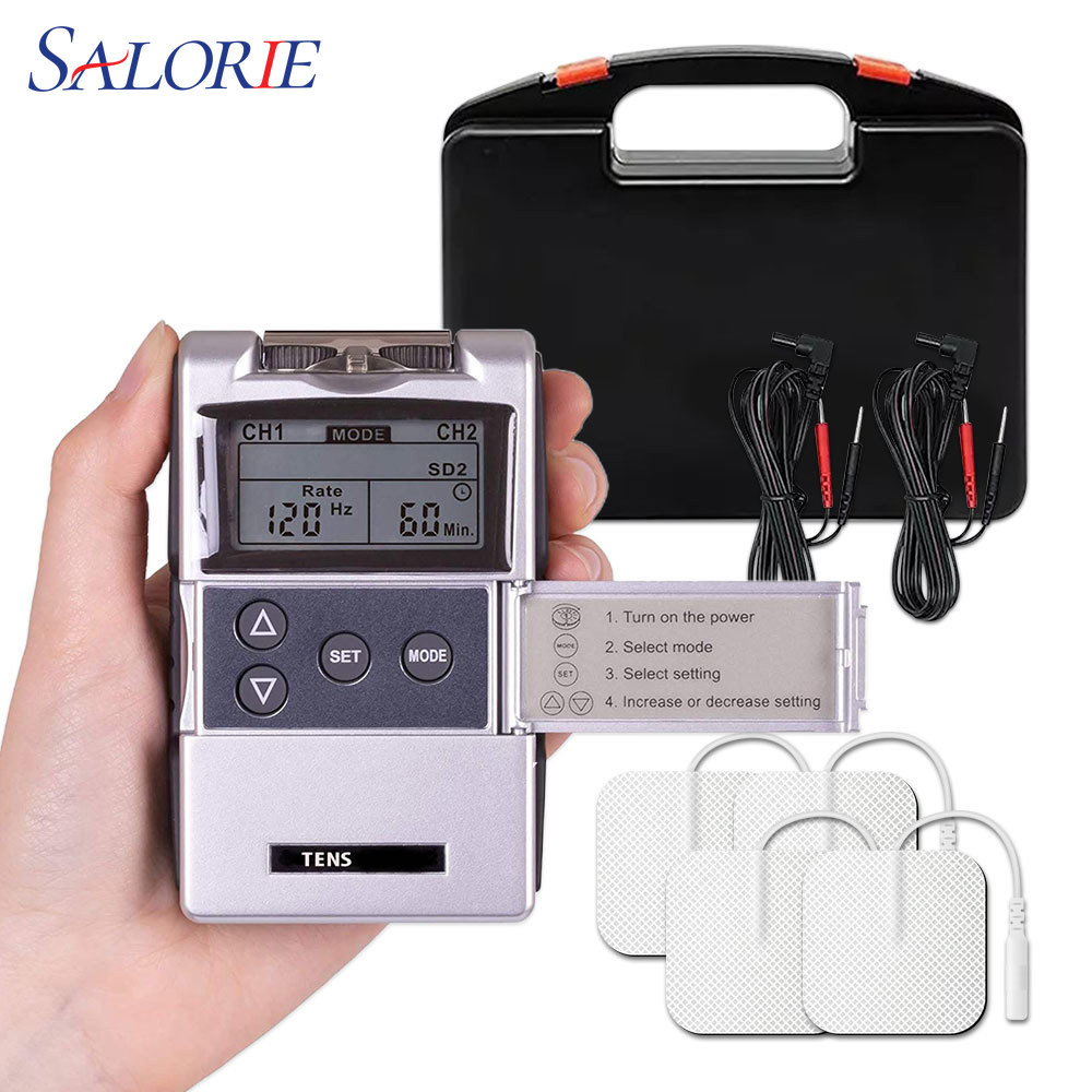 Salorie Electric Tens Body Massage Relax Muscle Stimulator EMS ...