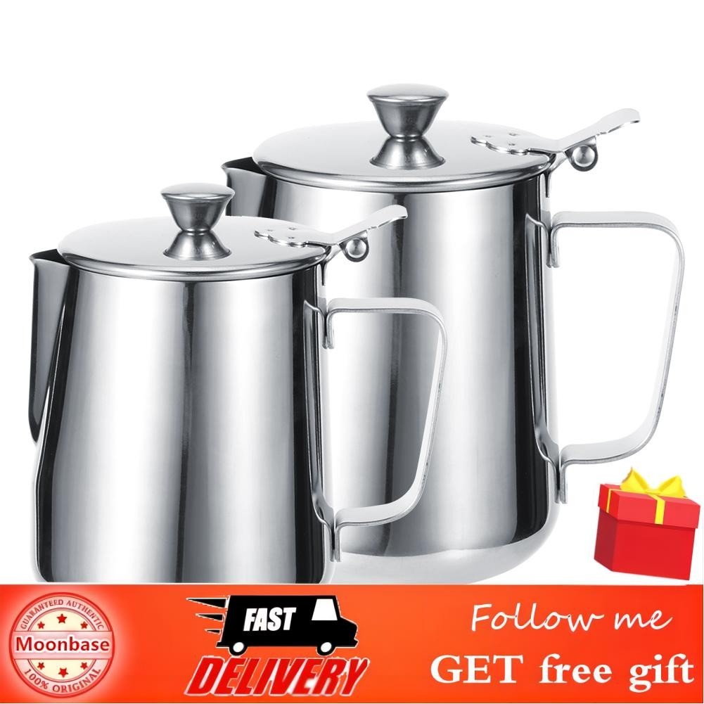 Moonbase Stainless Steel Milk Coffee Jar Thicken Frothing Cup Jug