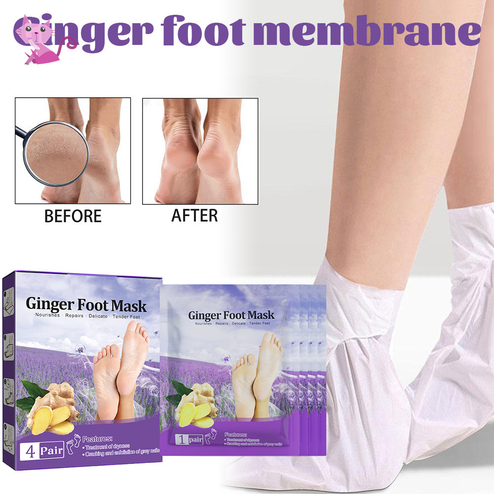 Ginger Foot Mask Natural Materials Safe To Use Suitable For Men Women |  Shopee Malaysia