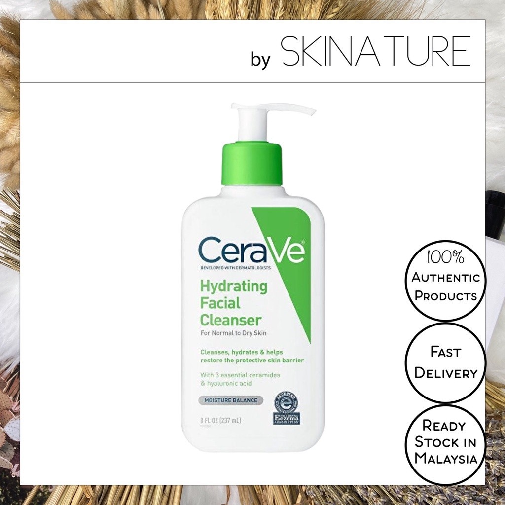 Cerave Us Hydrating Facial Cleanser (237ml) | Shopee Malaysia