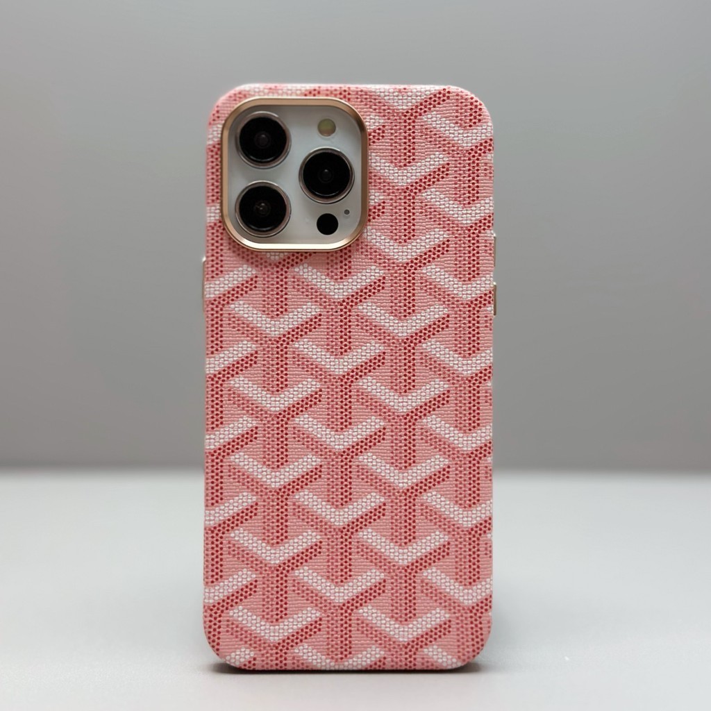 Leather Magnetic Suitable for iPhone 15promax 14pro 12promax Phone Case  13pro Full Protective Anti Drop Goyard | Shopee Malaysia
