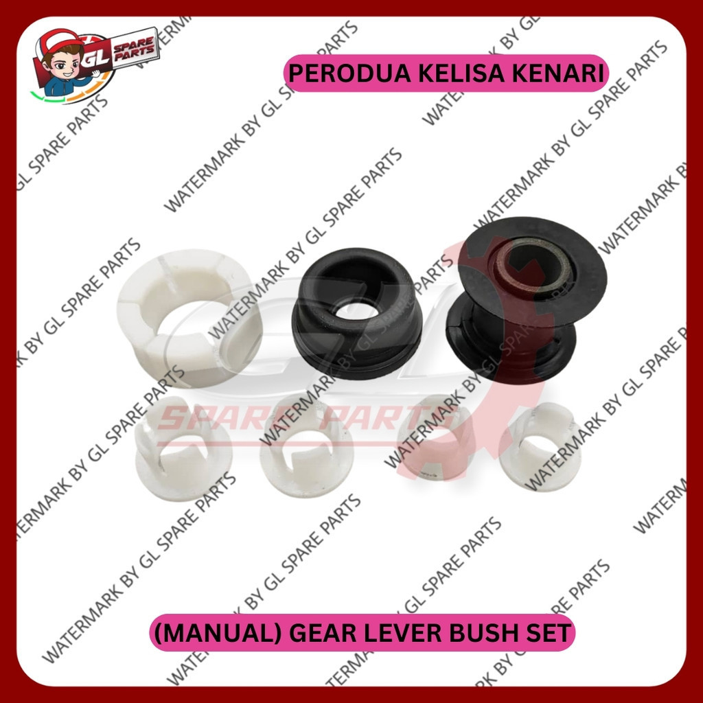 GEAR LEVER BUSH KIT SET (MANUAL) PERODUA KELISA KENARI (1SET = 7PCS) Shopee Malaysia