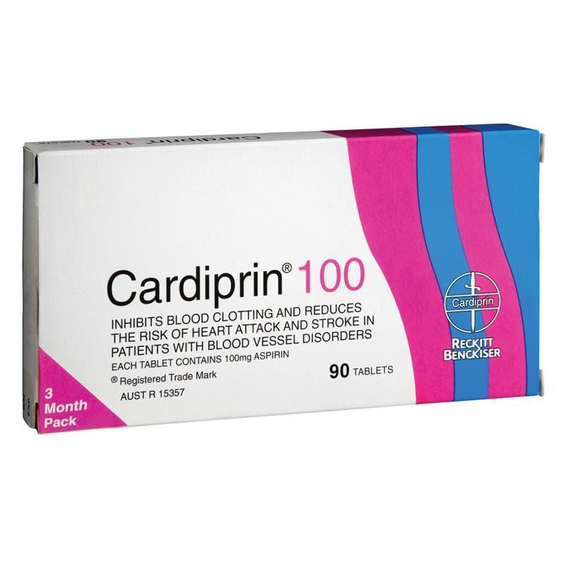 Cardiprin Tablet 100MG 3X30'S | Shopee Malaysia
