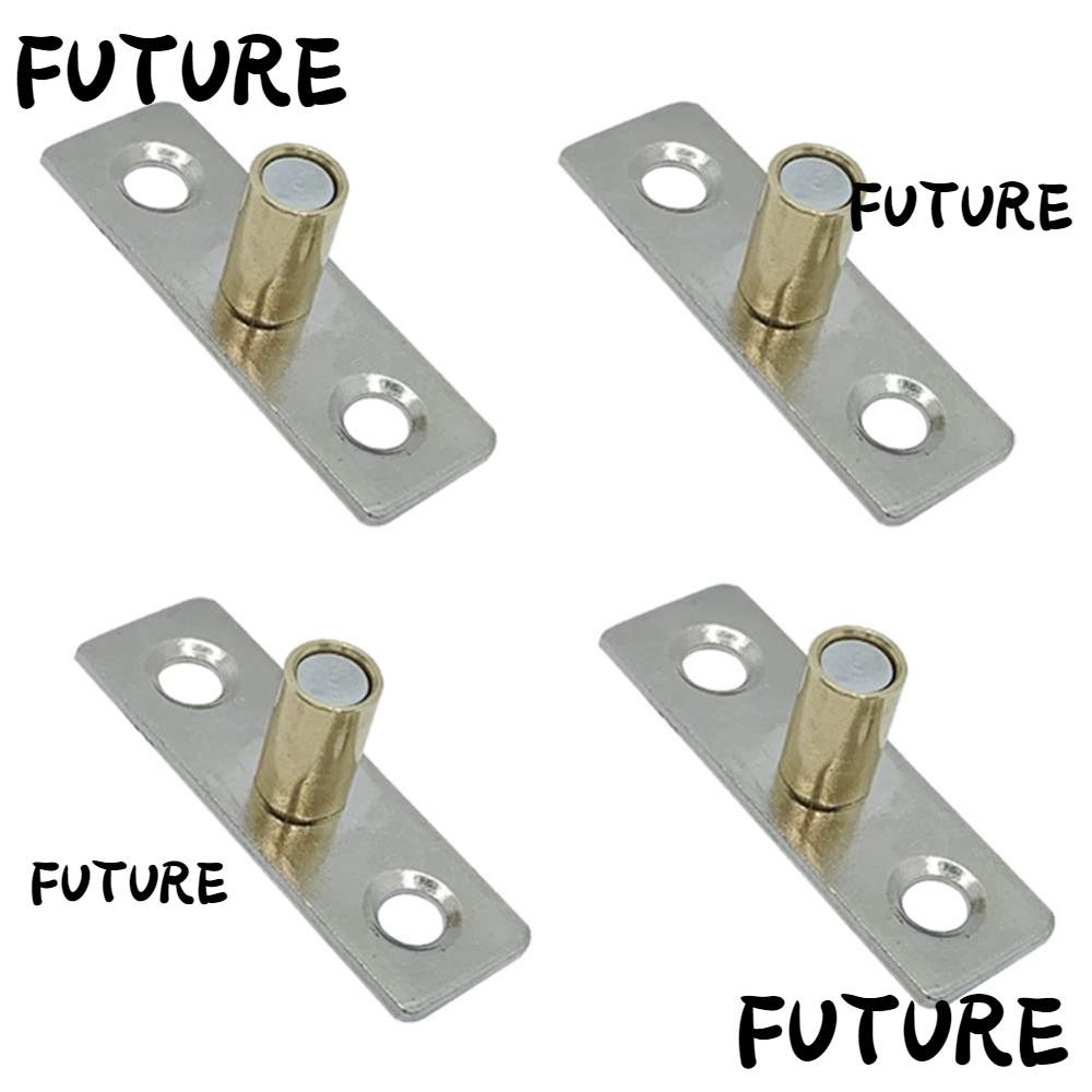 HLFUTU 4Pcs Sliding Barn Door, Silver Stainless Steel Roller Guide