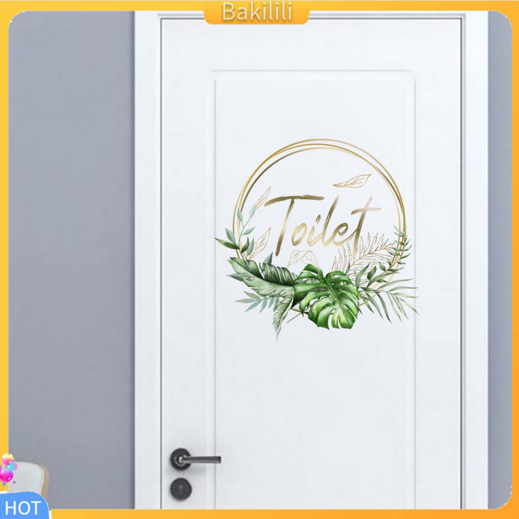 118x39cm Large Green Leaf Window Stickers Tropical Plant Leaves Window Decals Static Non Adhesive Palm Tree Monstera Fern Leaf Decal For Glass Sliding