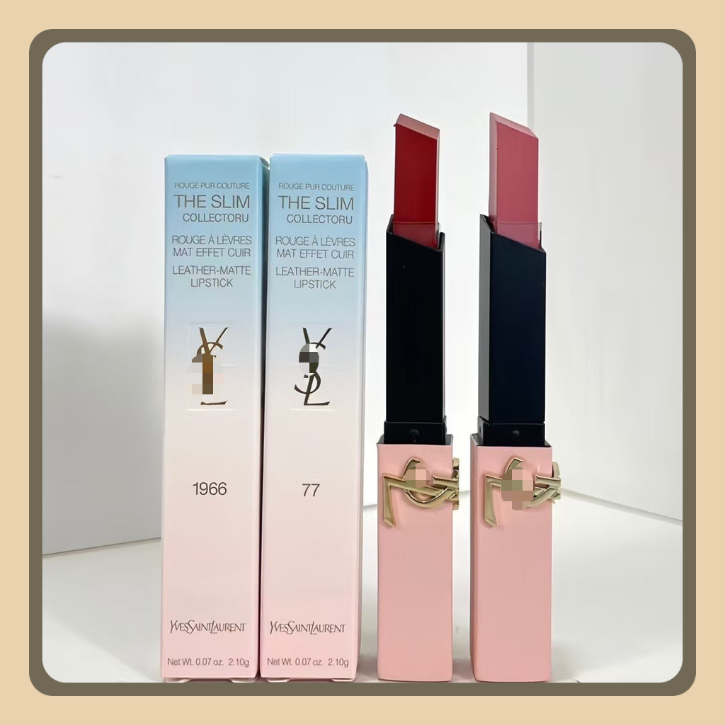 New YS Saint Laurent limited Gradient Rose lipstick 77#/1966# 2.1g ...