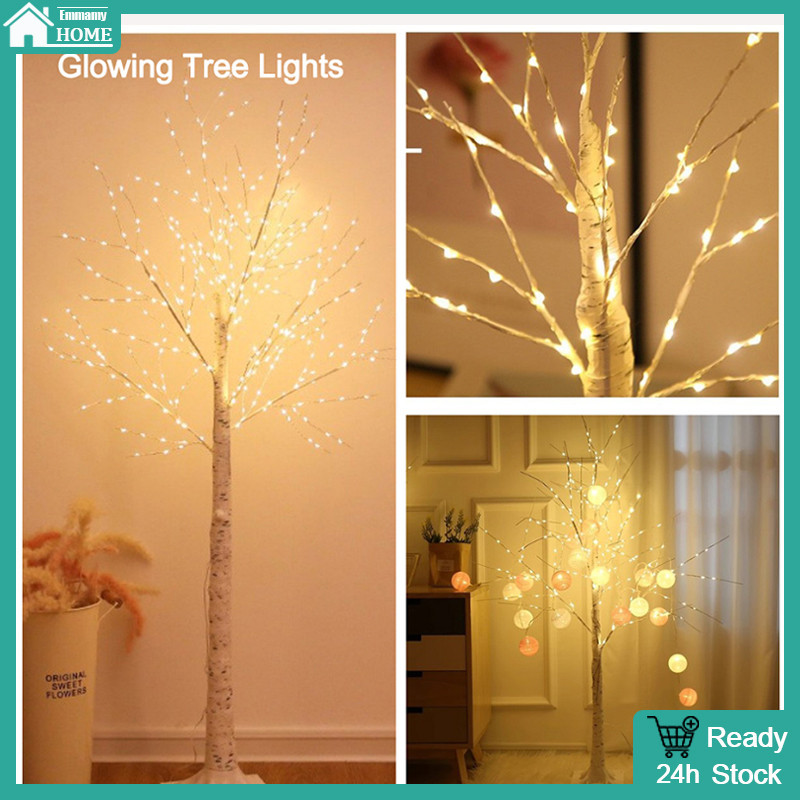 Emmamy--Tree LED Light Decoration DIY Copper Wire Tree Light for ...
