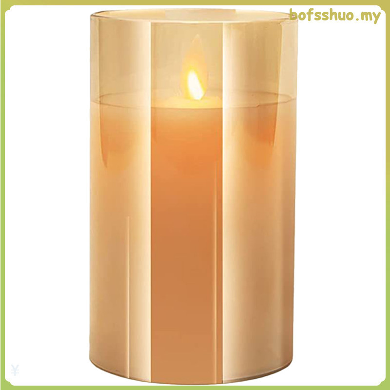 Fake Votives Light Halloween Flickering Candles LED Batteries Decor Tea