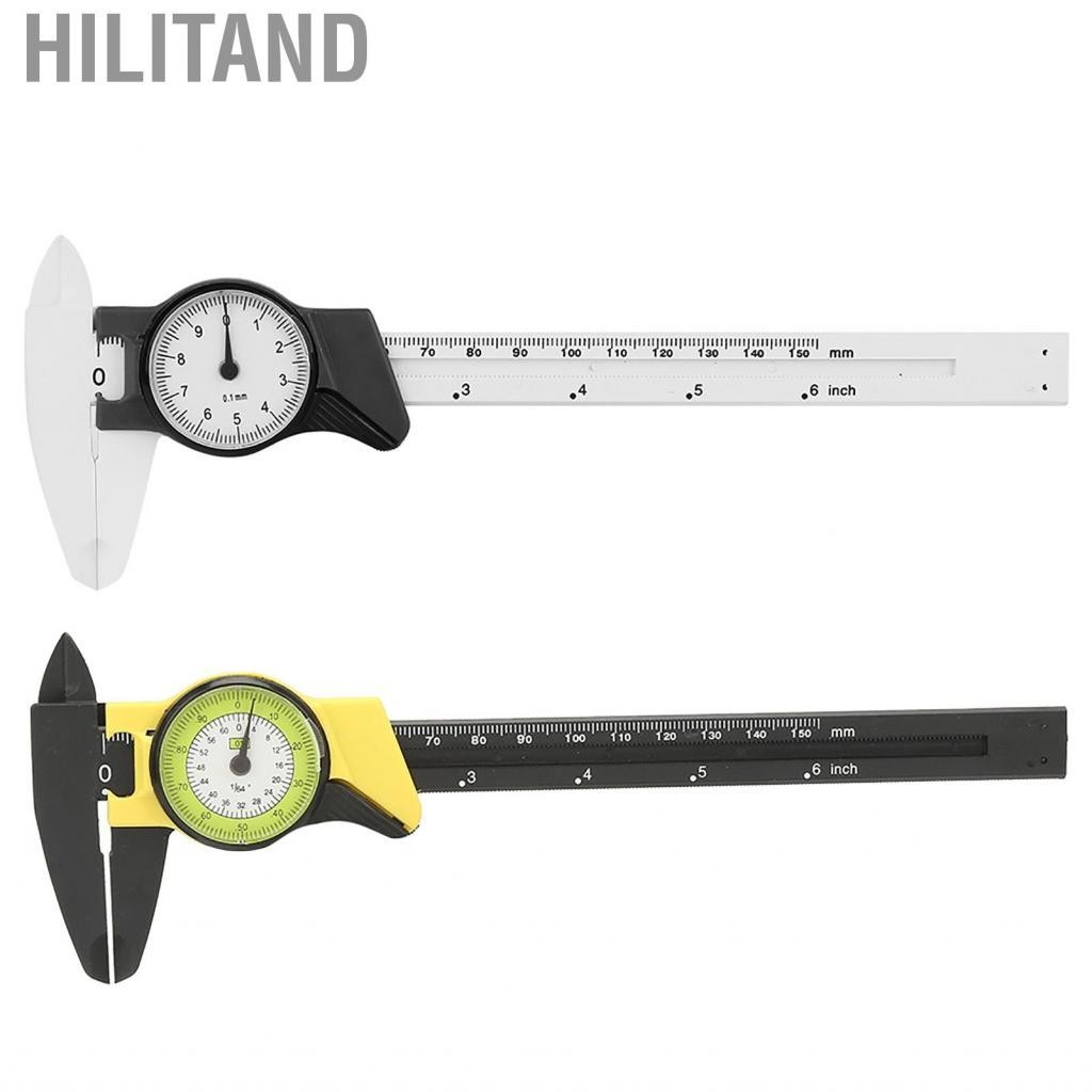 Hilitand 0-150mm/0.01mm Plastic Dial Vernier Caliper Ruler Gauge ...