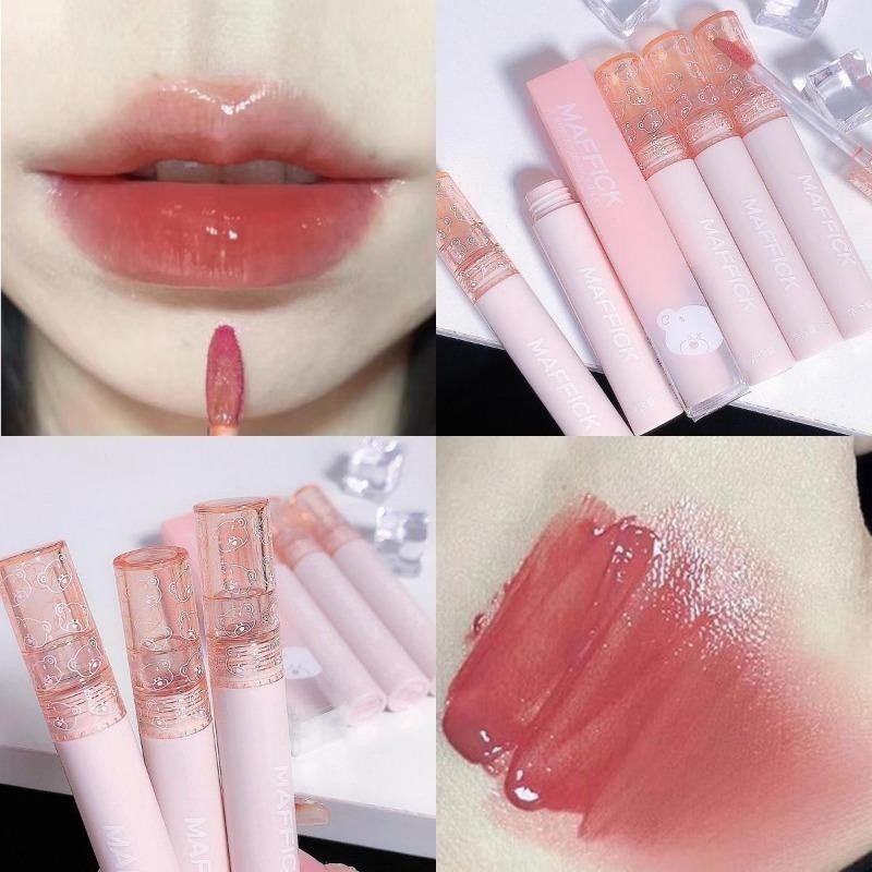 Bubble lip glaze, mirror water glass lip glaze, female lipstick ...