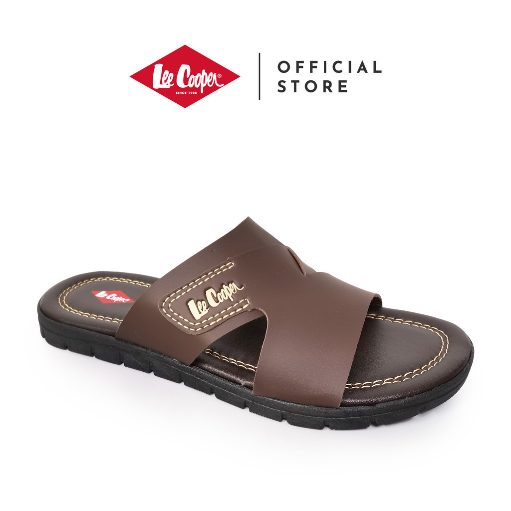Lee Cooper Men s Casual Comfort Sandal LCS 0065 Brown Shopee Malaysia