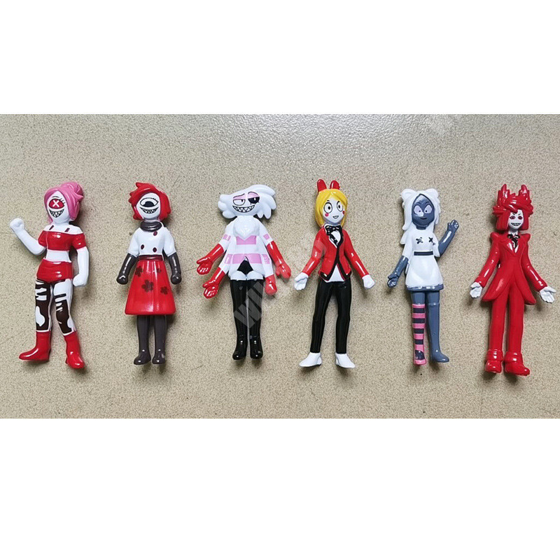 10cm Hazbin Hotel Action Figure Vaggie Charlie Morningstar Anime Model ...