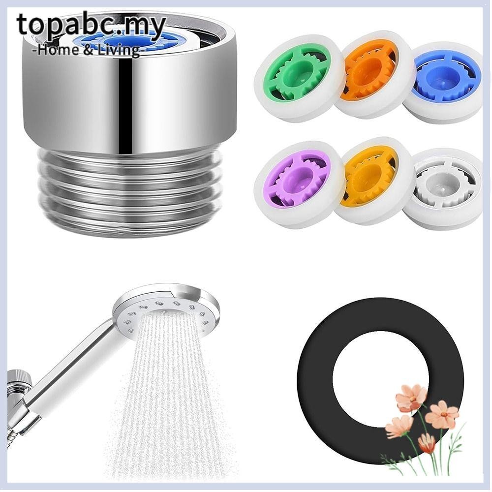 TOPABC Water Flow Restrictor, Plastics Shower Head Restrictor, Water ...