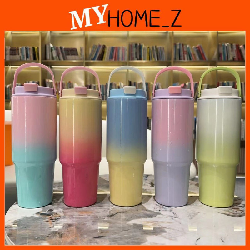 MYHZ_ 304 Stainless Steel Thermos 900ml Bottle With Closed Lid 2 ...