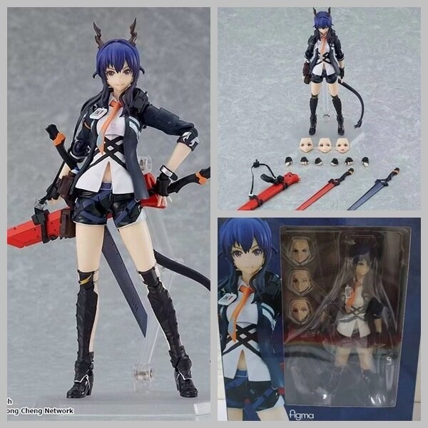 Figma 525# Arknights Ch'en Face -changeable Action Figure Boxed Model ...